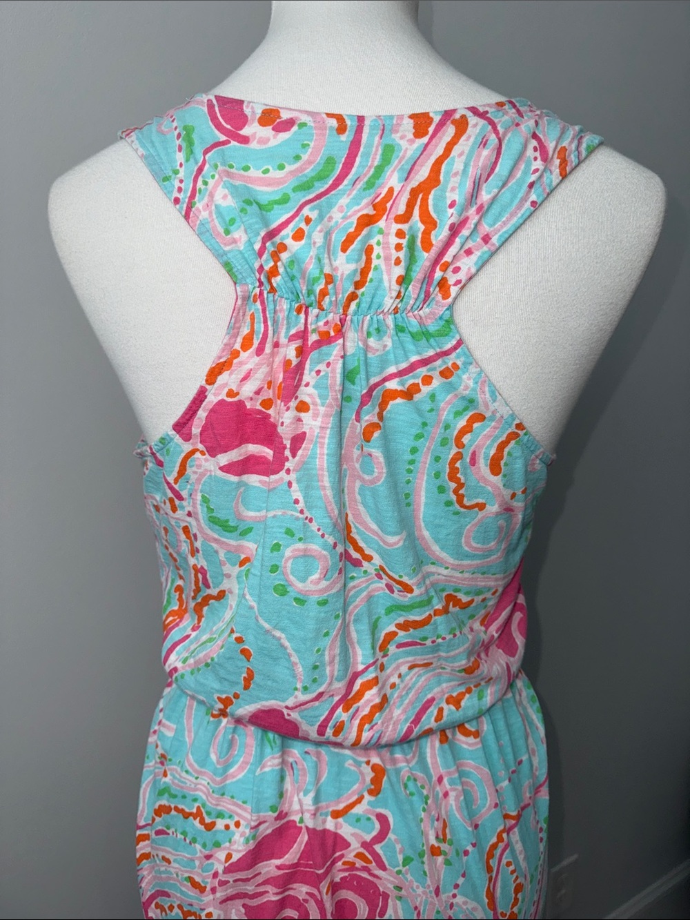 Lilly Pulitzer Jellies Be Jammin Sleeveless Racerback Maxi Dress Women's S - Picture 5 of 6
